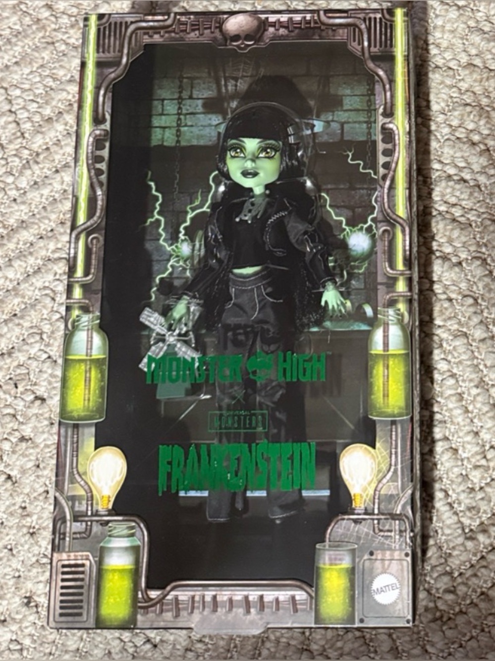 NWT Monster High x Universal Monsters Frankenstein Collector Doll NIB NWT